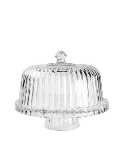 Crystal Clear 12 Alexandria Domed Multi-Purpose Cake Plate