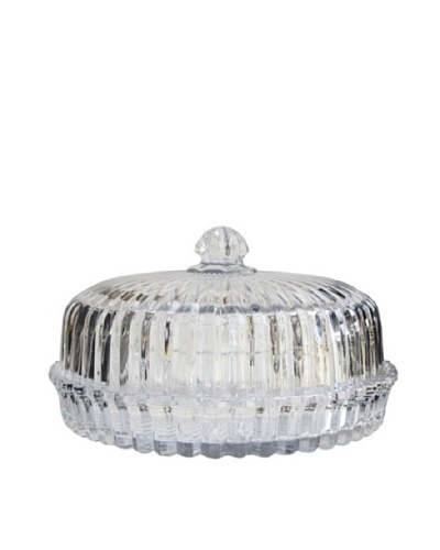 Crystal Clear 12.5 Alexandria Domed Pie Plate