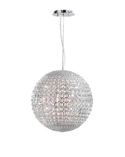 Worldwide Lighting Pluto Pendant 18″ Chrome