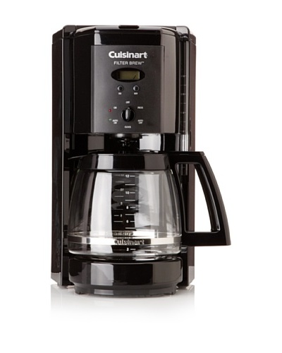 Cuisinart Filter Brew 12-Cup Programmable Coffee Maker, Black
