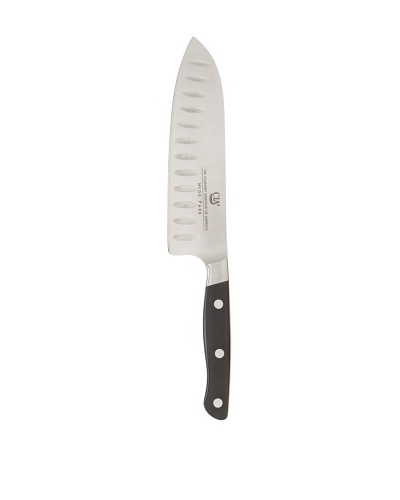 Culinary Institute of America Masters Collection Hyde Park 7″ Hollow-Edge Santoku Knife