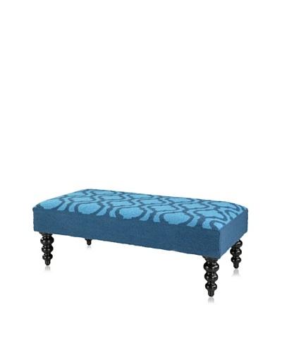 D.L. Rhein Ogee Bench, Blue