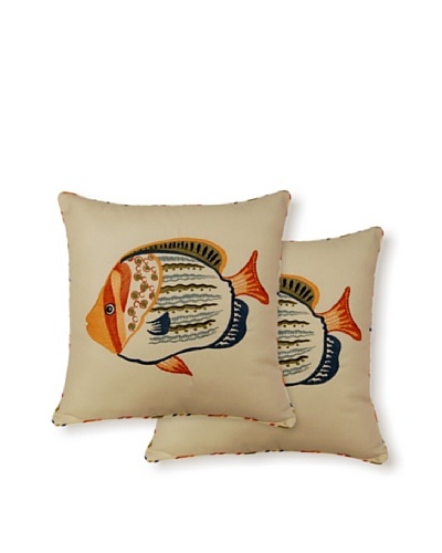 Dakota Set of 2 Fish Pillows