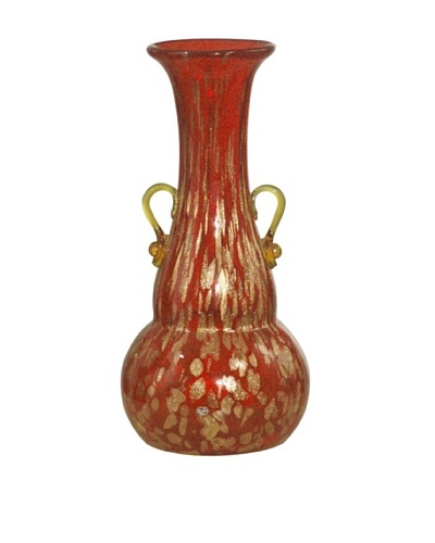 Dale Tiffany Favrile Vase, 5″ x 10″