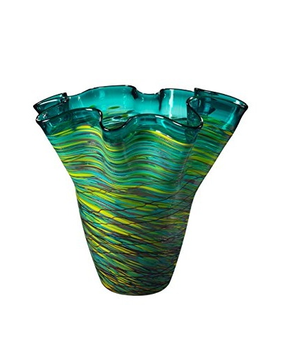 Dale Tiffany Aquamarine Vase, Multi