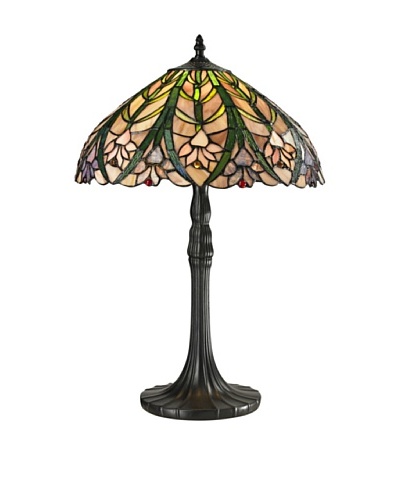 Dale Tiffany Cactus Bloom Tiffany Table Lamp