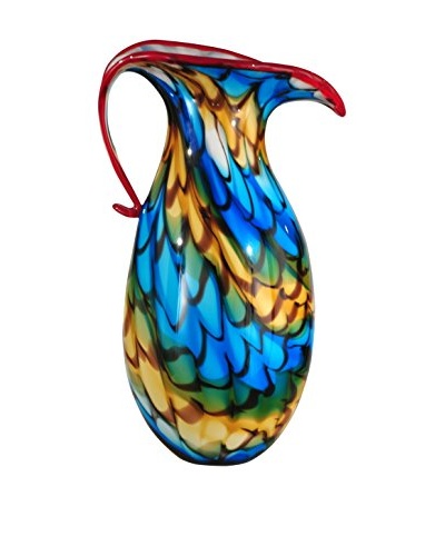 Dale Tiffany President Vase, Blue Multi