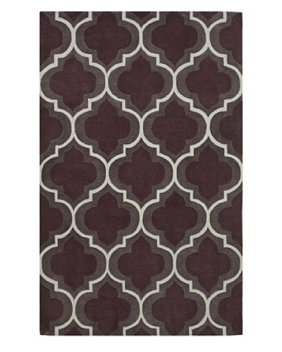 Dalyn Infinity Geometric Rug [Plum]