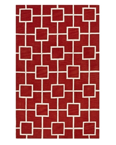 Dalyn Infinity Geometric Rug [Lava]