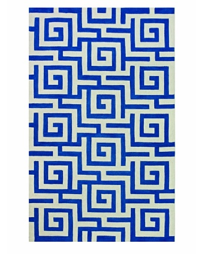 Dalyn Infinity Geometric Rug [Cobalt]