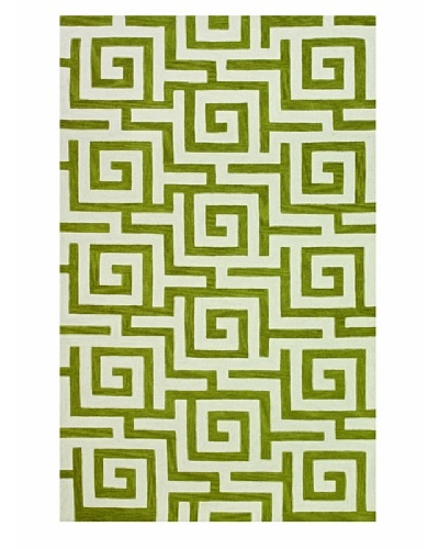 Dalyn Infinity Geometric Rug, Citron [Citron]