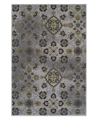 Dalyn Grand Tour Rug, Silver, 5′ 3″ x 7′ 7″