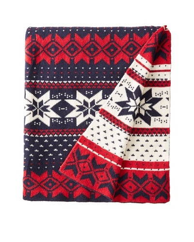 Darzzi Wonderland Throw, Red