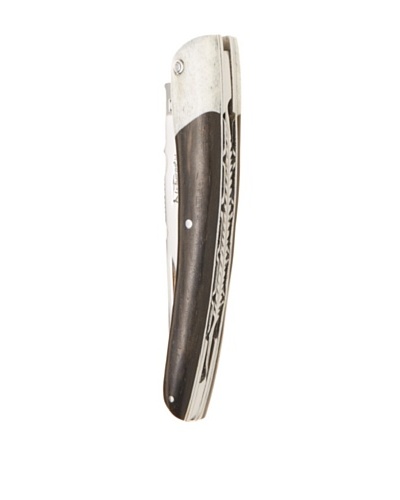 David Arbalete Le Thiers Ebony/White Bone Folding Knife