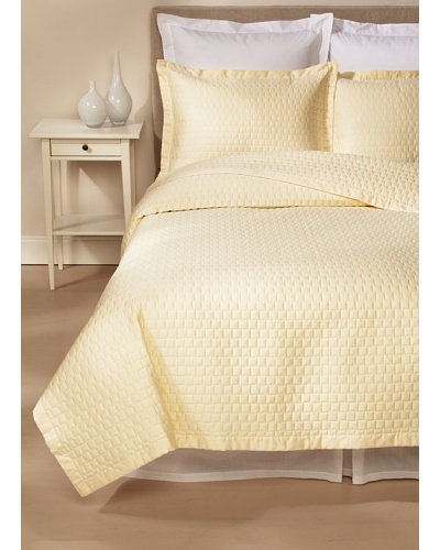 Dea Quilted Coverlet Set [Beige]