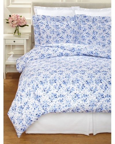 Dea Machilina Printed Fabric Duvet Set [Blue]