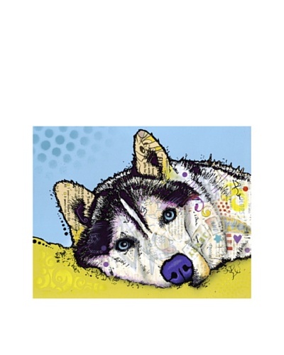 Dean Russo Siberian Husky Limited Edition Giclée Canvas