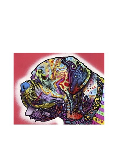 Dean Russo “Profile Mastiff” Limited Edition Giclée Canvas