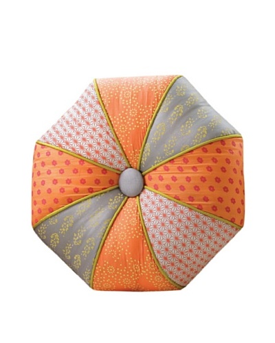 Global Views Autumn Kimono Pillow-Round