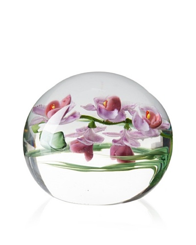 Lundberg Studios Cymbidium Mini Paperweight