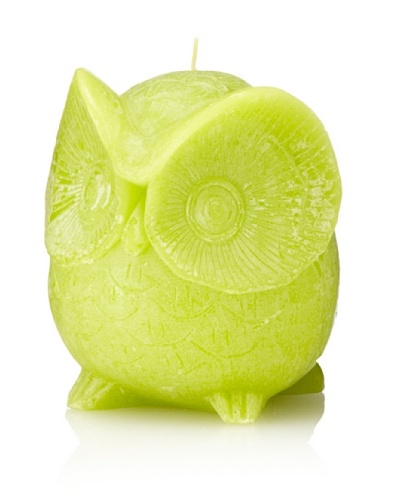 Sitting Owl Figural Candle