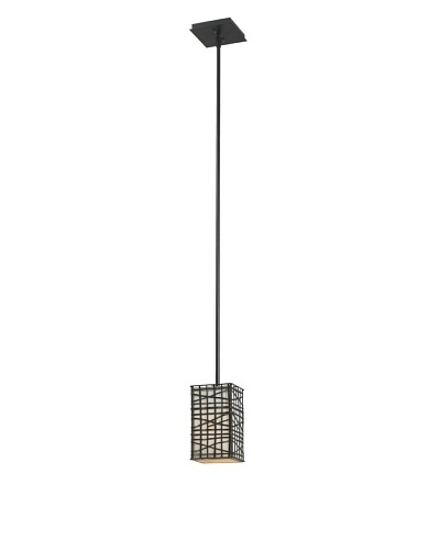 Design Craft Frontier 1 Light Mini Pendant