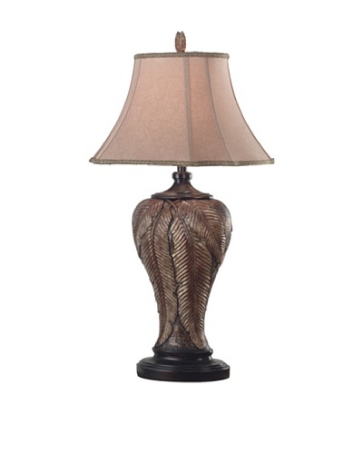 Design Craft Moroccan Leaf Table Lamp