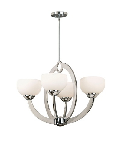 Design Craft Vera 4 Light Chandelier