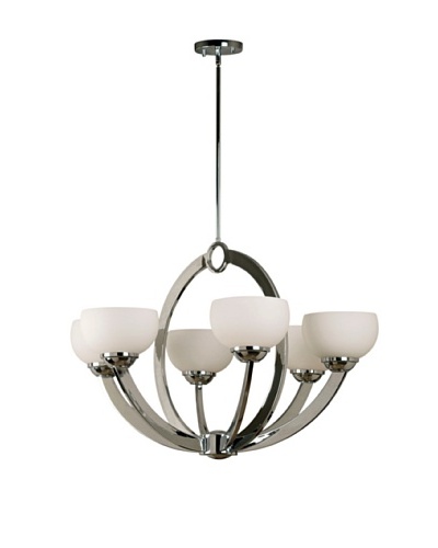 Design Craft Vera 6 Light Chandelier