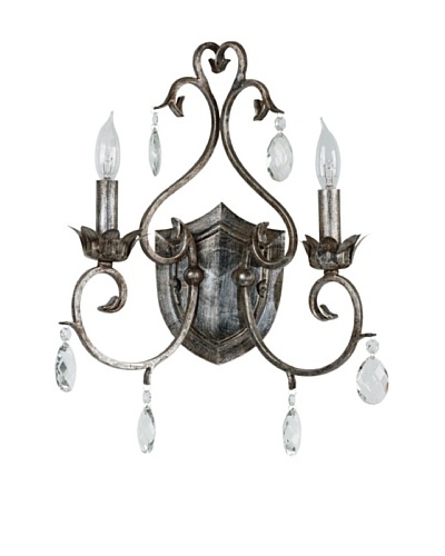 Design Craft Elizabeth 2 Light Sconce