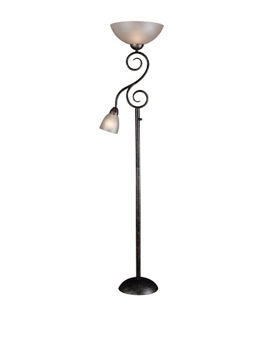 Design Craft Lighting Treble Mother & Son Torchiere