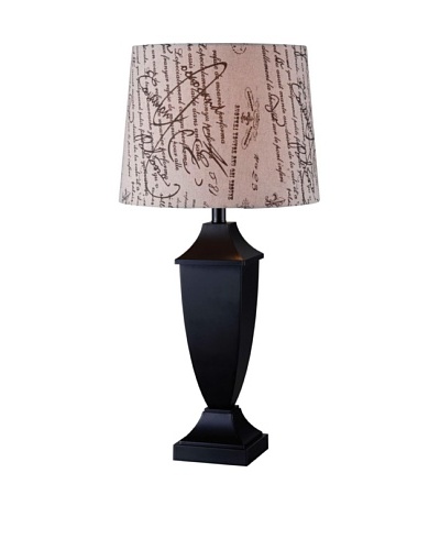 Design Craft Lighting Bauer Table Lamp