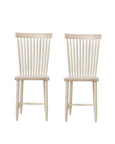 Design House Stockholm Set of 2 “Two” Family Chairs, Natural