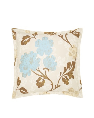 Designers Guild Sanssouci European Sham, Beige Multi, 26 x 26