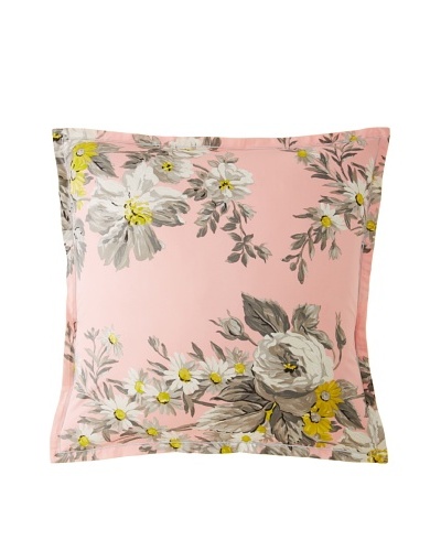 Designers Guild Oranienbaum European Sham, Pink Multi, 26 x 26