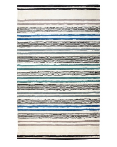 Designers Guild Cord Rug, Ocean, 5′ 3″ x 8′ 6″