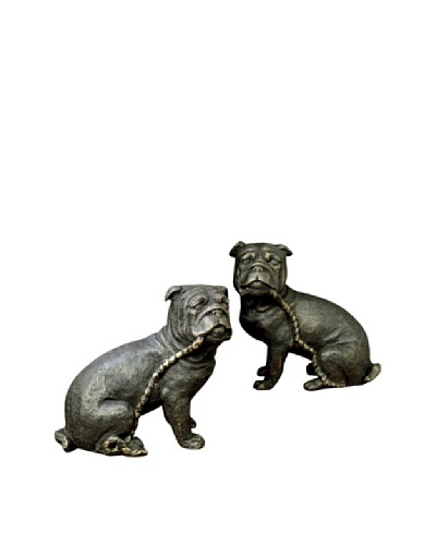 Dessau Home Pair of Bulldog Bookends