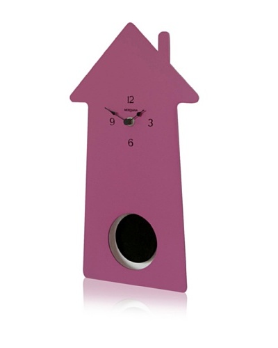 Diamantini & Domeniconi Home-Sweet-Home Clock, Purple