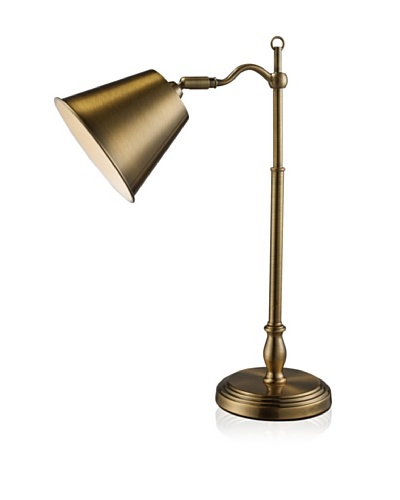 Dimond Lighting Antique Brass Hamilton Desk Lamp