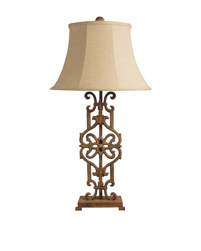 Iron Relic Table Lamp, Albion Bronze