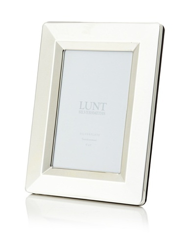 Lunt Beveled Border Silver-Plated Picture Frame