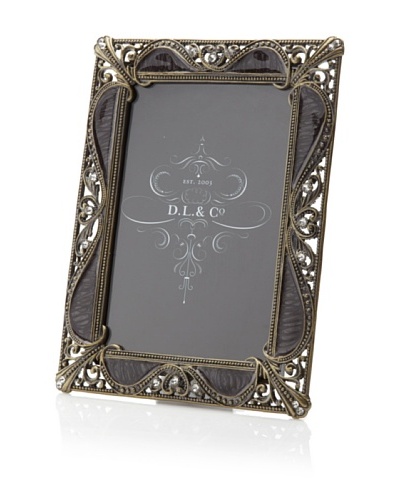 D. L. & Co. Belle Epoque Frame, Purple, 4 x 6