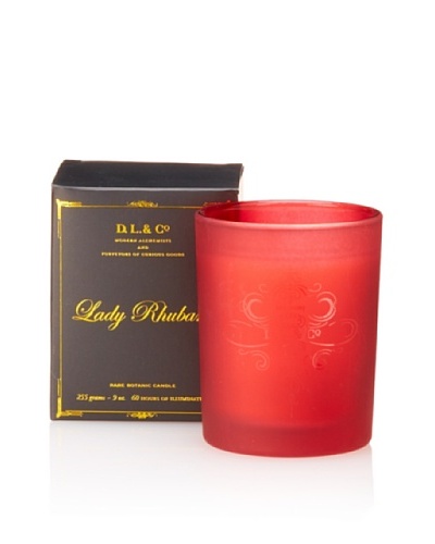 D.L. & Co. Lady Rhubarb 9-Oz. Signature Tumbler Candle