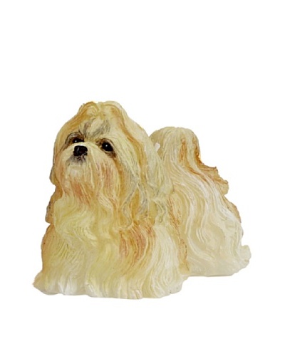 D.L. & Co. Shih Tzu Hand-Painted Candle