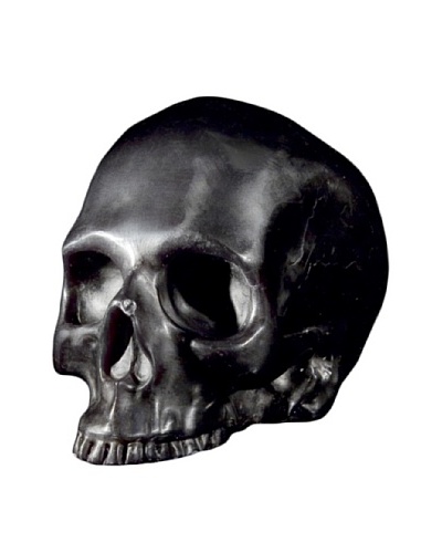 D.L. & Co. Skull Candle, Black, Large