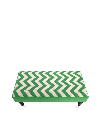 D.L. Rhein Zig Zag Hook Bench [Green]