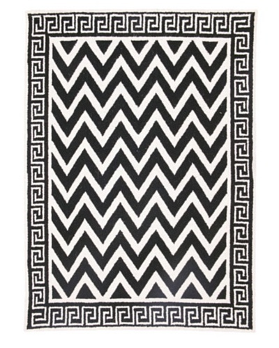 D.L. Rhein Melrose Hook Rug [Black]