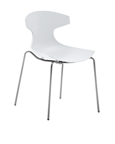 Domitalia Echo Chair, WhiteAs You See