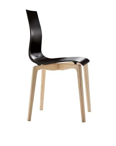 Domitalia Gel-L Chair, Black/Ash White