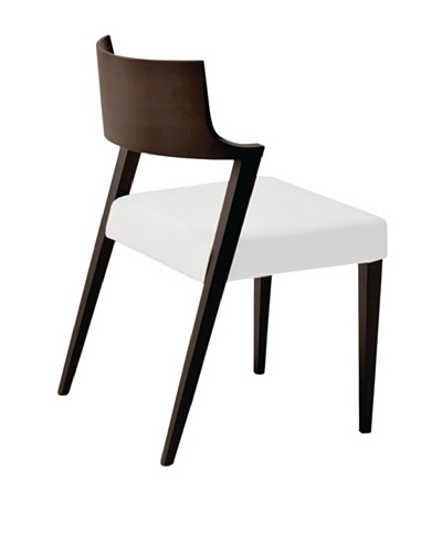 Domitalia Lirica Chair, White/WengeAs You See